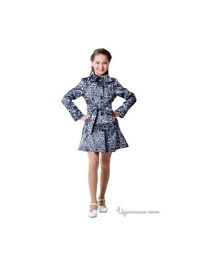 Плащи Alisa Line, цвет леопард черно-белый