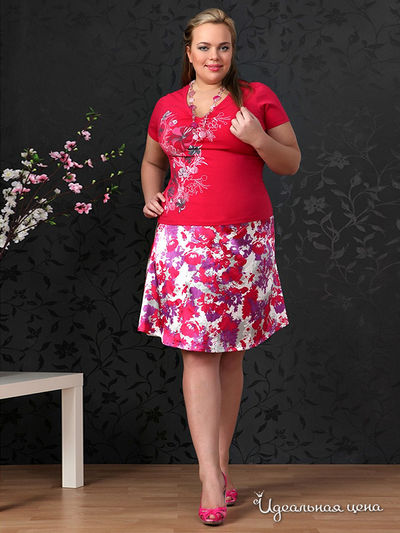 Юбка Natura, цвет Малиновый