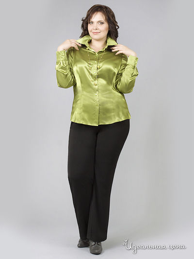 Блуза Natura, цвет Зеленый