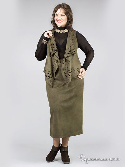 Юбка Natura, цвет темно-зеленый