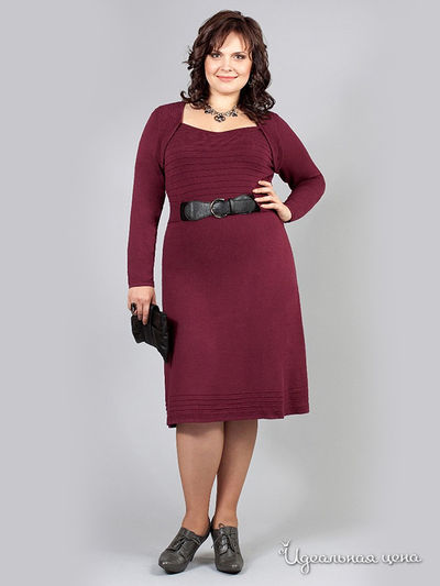 Платье Natura, цвет вишневый