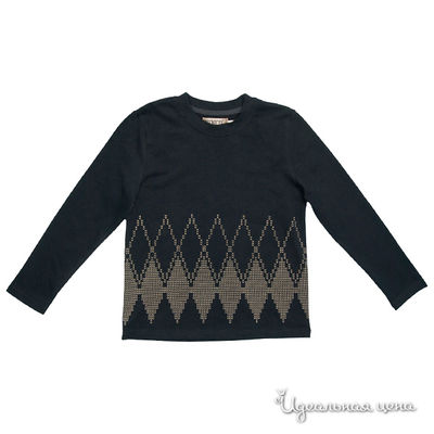 Джемпер Венейя, цвет темно-синий с рисунком