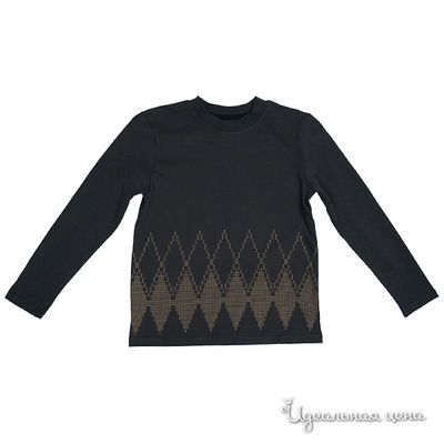 Джемпер Венейя, цвет темно-серый с рисунком