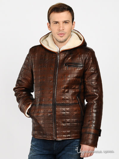 Дубленка Jack Trendy, цвет коньяк