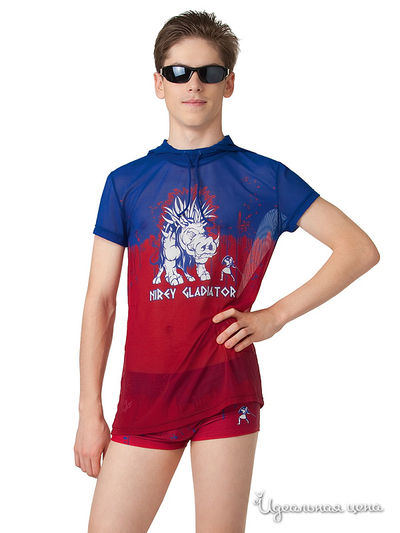 Футболка Nirey, цвет принт 'дикий вепрь и гладиатор'