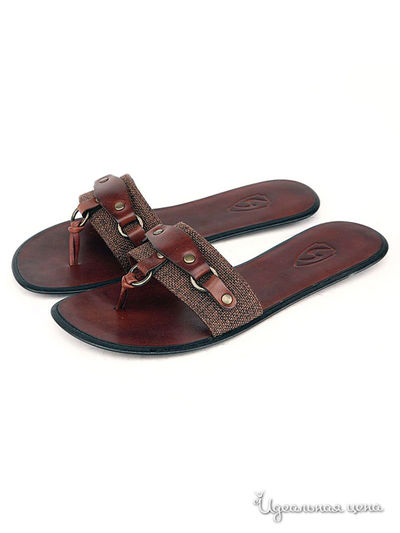 Шлепанцы Sabaton, цвет коричневый