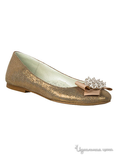 Туфли Bartek, цвет золотой