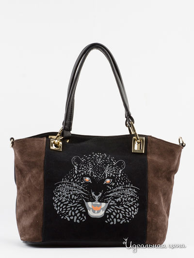 Сумка Blu Style, цвет черный, коричневый