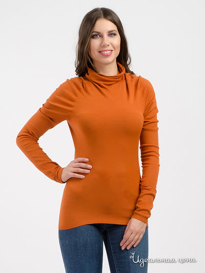 Водолазка Chiara Elle, цвет теракотовый