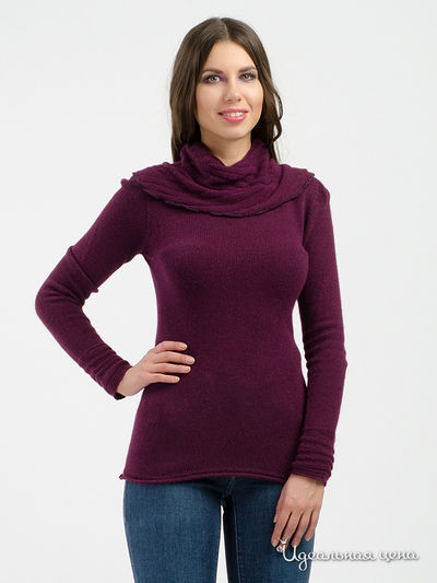 Свитер Chiara Elle, цвет баклажановый