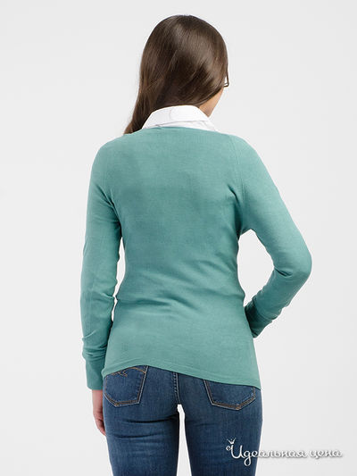 Пуловер Chiara Elle, цвет зеленый