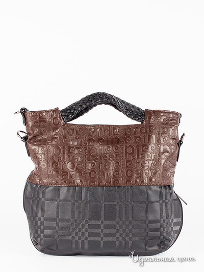 Сумка Pierre Cardin, цвет черно-коричневый