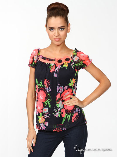 Блуза Kei Kei, цвет темно синий