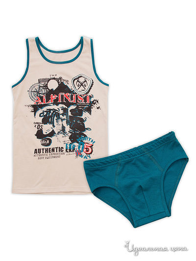 Комплект Апрель, цвет "Альпинист" беж+морская волна Печать: Снаряжение