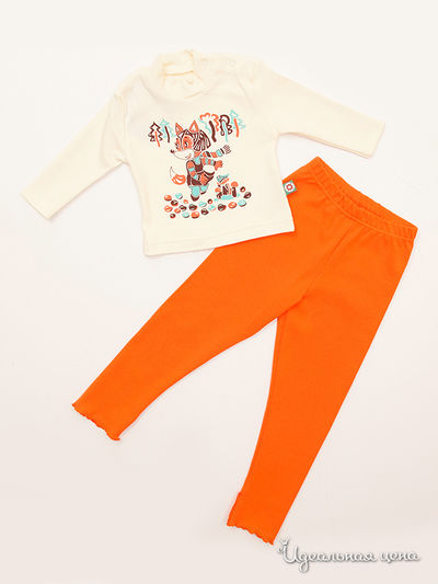 Комплект Апрель, цвет "Лисичка" сливки+оранжевый