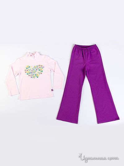 Комплект Апрель, цвет "Мир цветов" розовый+сирень