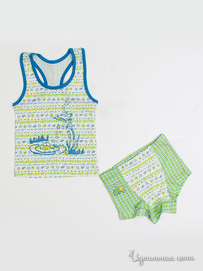 Комплект Апрель, цвет "Морские мотивы" голубой