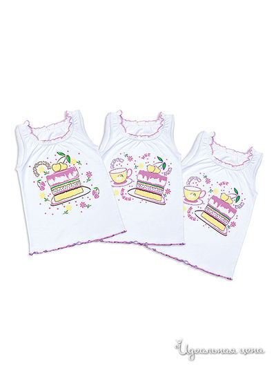 Комплект Апрель, цвет "Сладкие сны" белый