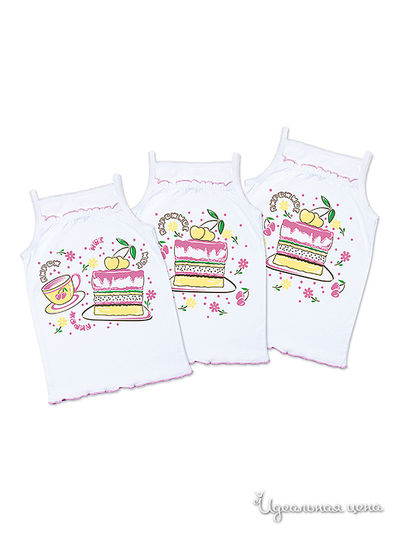 Комплект Апрель, цвет "Сладкие сны" белый