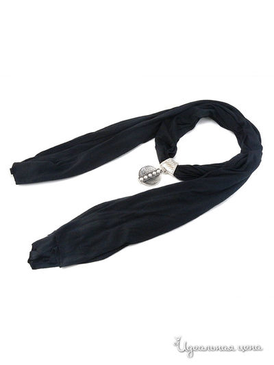 Шарф Стильные штучки, цвет черный