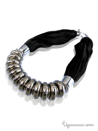 Бусы Стильные штучки, цвет черный