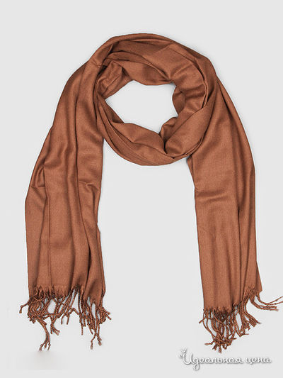 Палантин Стильные штучки, цвет Коричневый