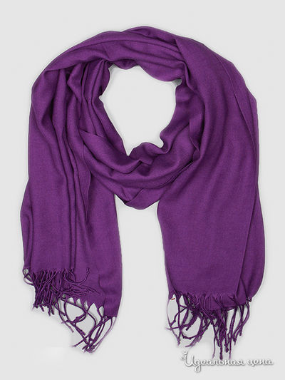 Палантин Стильные штучки, цвет сливовый