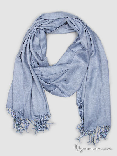Палантин Стильные штучки, цвет светлый деним