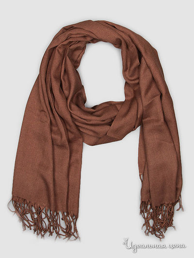 Палантин Стильные штучки, цвет сиена