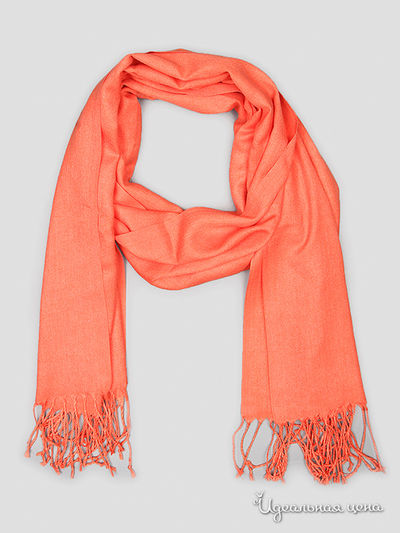 Палантин Стильные штучки, цвет персиковый