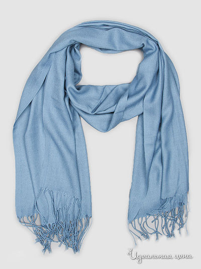 Палантин Стильные штучки, цвет серо-голубо