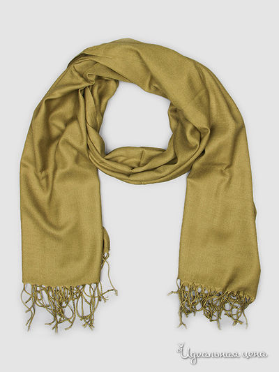 Палантин Стильные штучки, цвет темно-оливковый