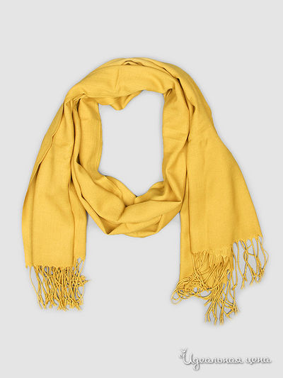 Палантин Стильные штучки, цвет ярко-оливковый