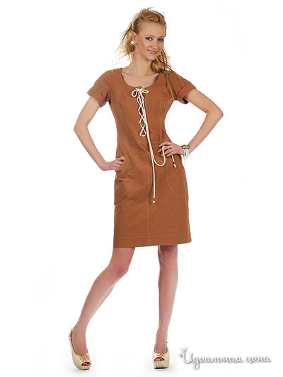 Платье Artwizard, цвет коричневый