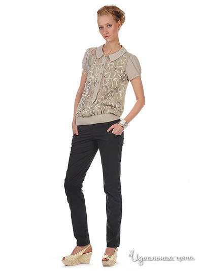 Блуза Artwizard, цвет серый, хаки