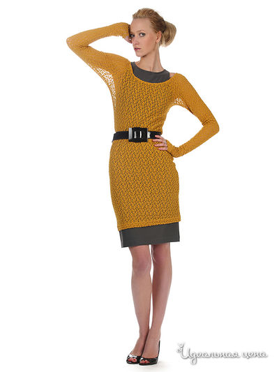 Платье Artwizard, цвет горчичный