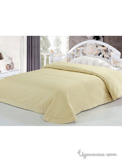Покрывало стёганое, 220х240 Softline, цвет бежевый