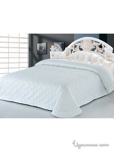 Покрывало стёганое, 240х260 Softline, цвет белый