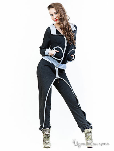 Костюм Bezko, цвет серый меланж