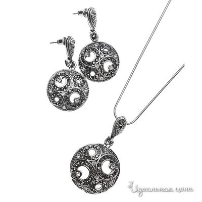 Комплект украшений Migura, цвет серебряный