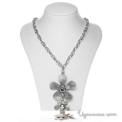 Колье Migura, цвет серебряный