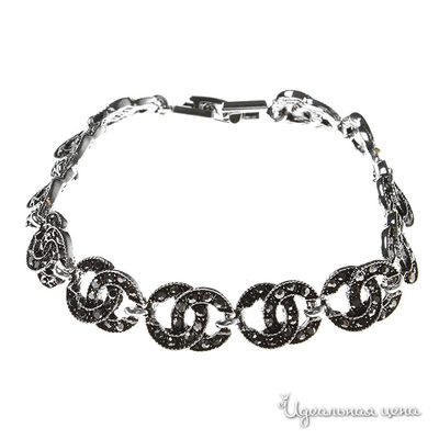 Браслет Migura, цвет серебряный,т.серый