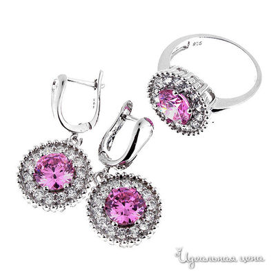 Комплект Migura, цвет серебряный,розовый