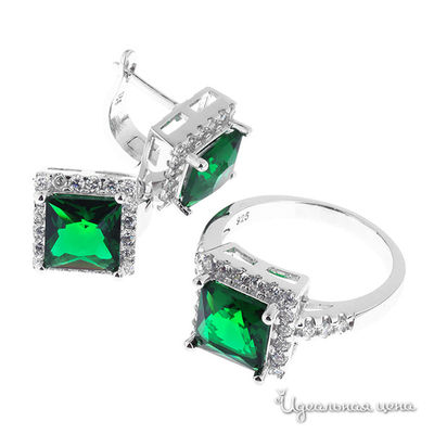 Комплект Migura, цвет серебряный,зеленый