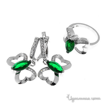 Комплект Migura, цвет серебряный,зеленый