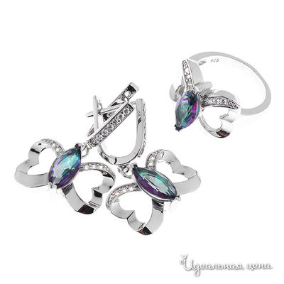 Комплект Migura, цвет серебряный,переливающийся мультиколор