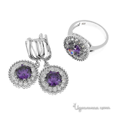 Комплект Migura, цвет серебряный,фиолетовый