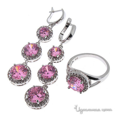 Комплект Migura, цвет серебряный,розовый