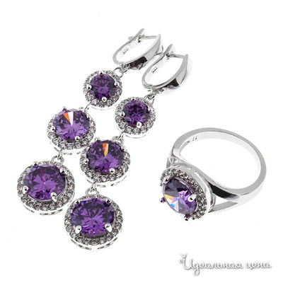 Комплект Migura, цвет серебряный,фиолетовый