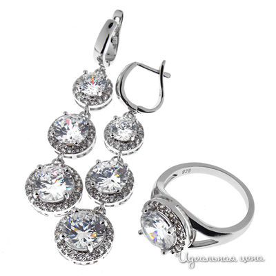 Комплект Migura, цвет серебряный,белый